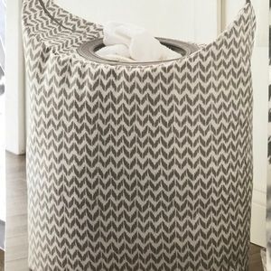 Sonoma Chevron Convertible Hamper Tote